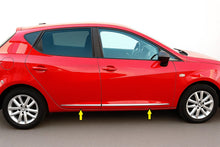 Chrome Door Moldings (4 pcs, Stainless Steel) for Seat Ibiza 2017- - image 1