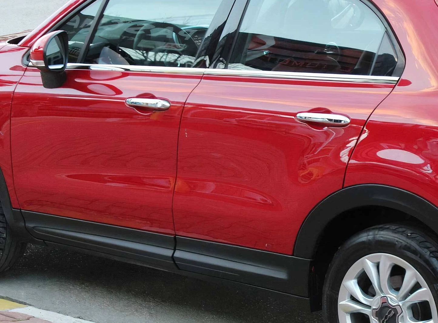 Window Trim Stainless Steel (4 pcs) for Fiat 500X 2014-2024 - image 3