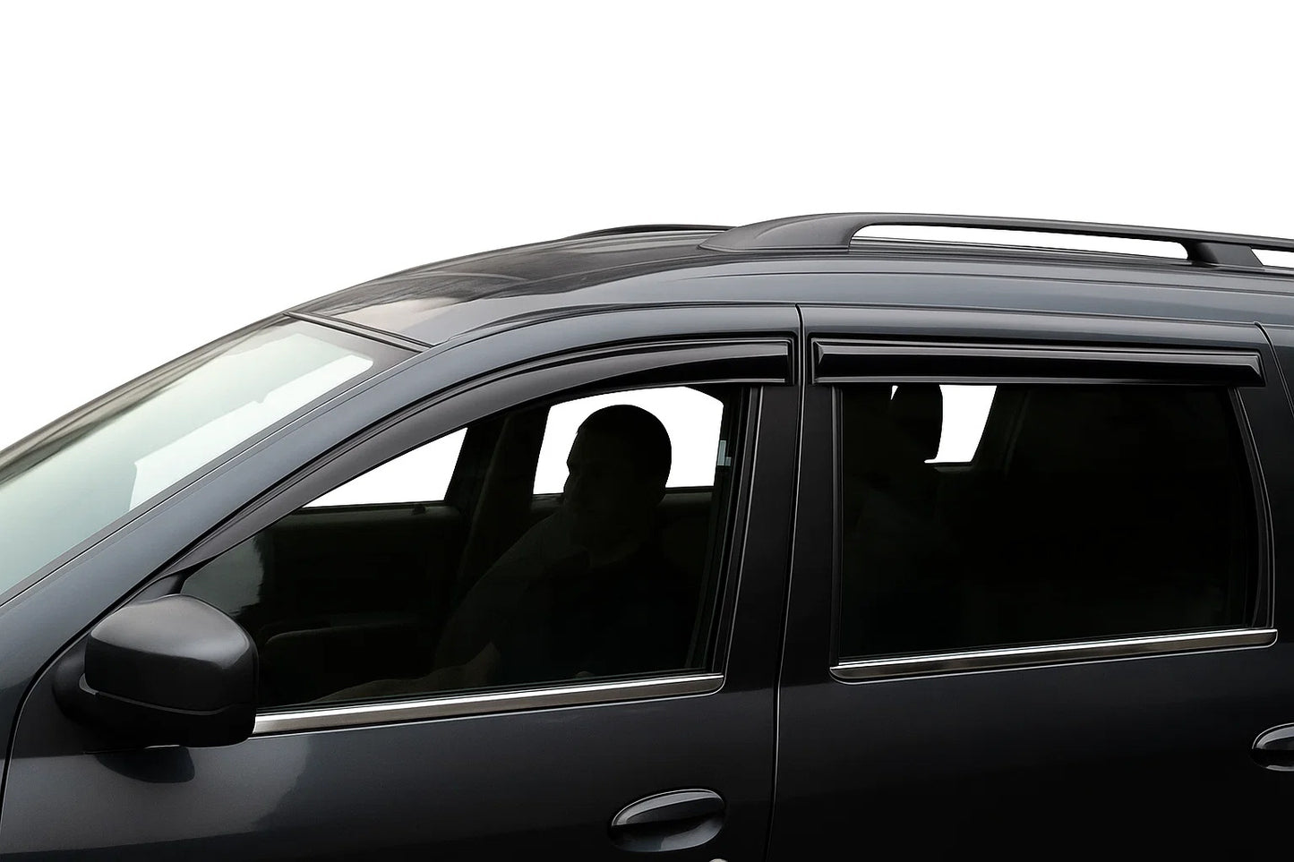 Exterior Window Trim Stainless Steel (4 pcs) for Renault Logan MCV 2005-2013 - image 4