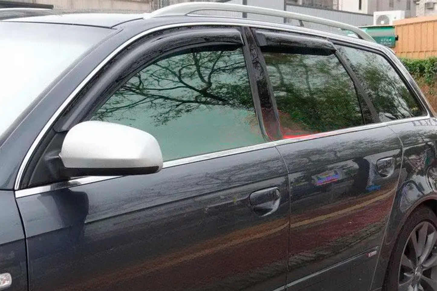 Window Deflectors SW (4 pcs, HIC) for Audi A4 B6 2000-2004 - image 1