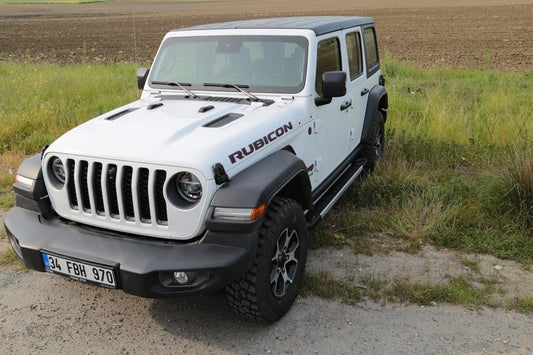 Side Steps RedLine (2 pcs, Aluminum) for Jeep Wrangler 2018- - image 1