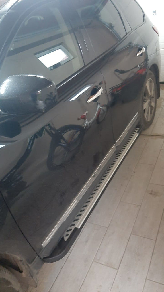 Side Steps Line (2 pcs, Aluminum) for Nissan Pathfinder R52 2012-2021 - image 4