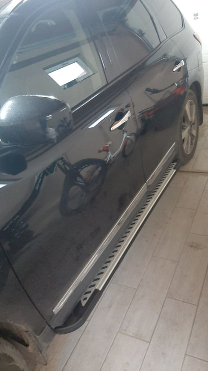 Side Steps Line (2 pcs, Aluminum) for Nissan Pathfinder R52 2012-2021 - image 4