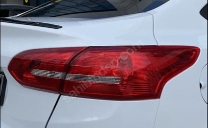 Sedan LIP Spoiler (Sunplex, black) (107.2cm x 5.5cm) for Ford Focus III 2011-2017 - image 3