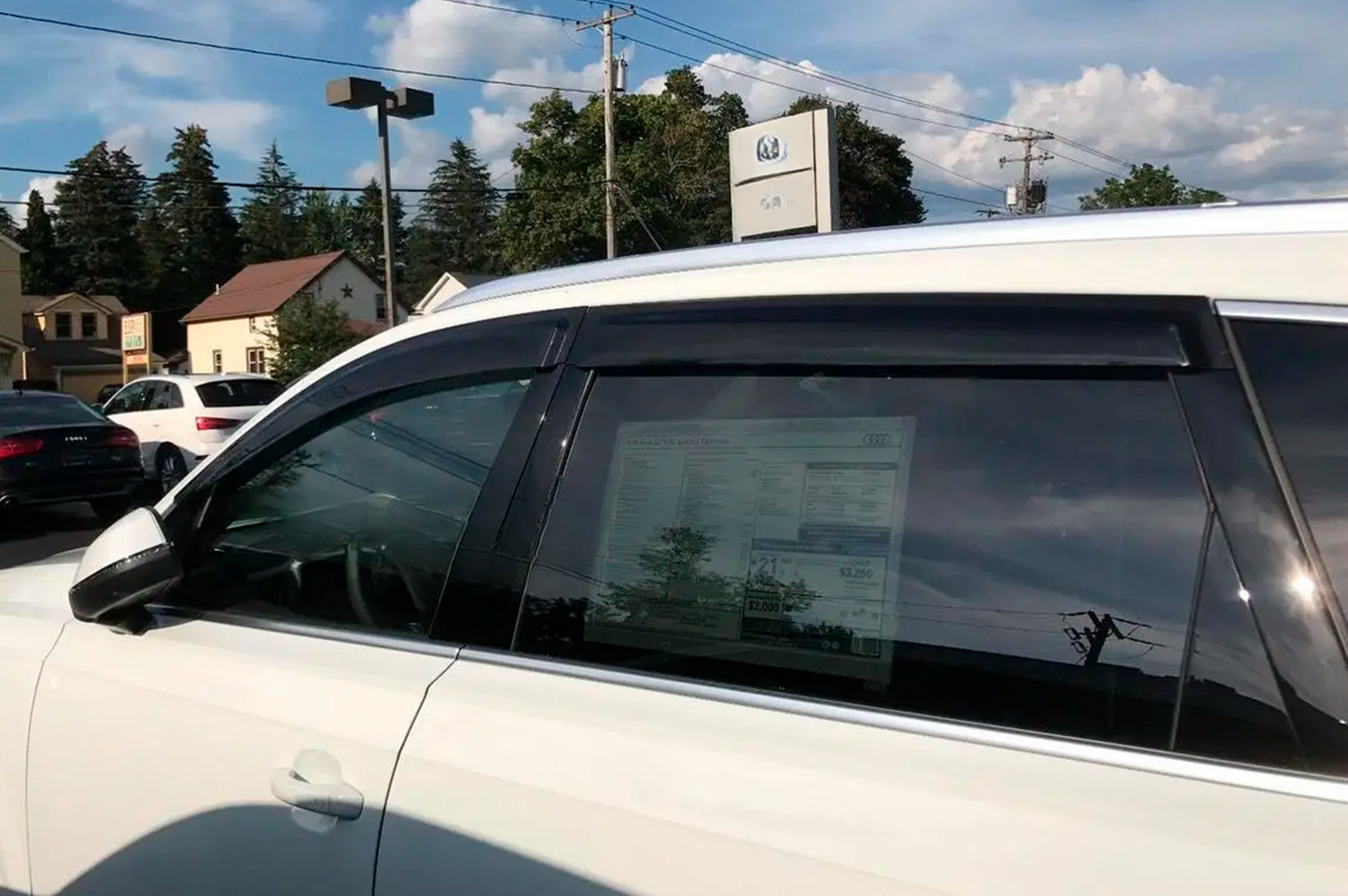 Window Deflectors (4 pcs, HIC) for Audi Q7 2015–2026 - image 1