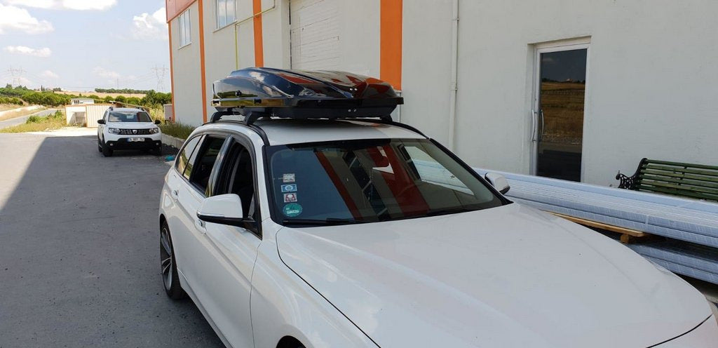 Roof rack (cross bars) for integrated roof rails lockable WingCarrier V2 (2 pcs) for BMW 5 Series F10/F11 2010–2016 - image 17