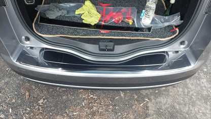 Rear Bumper Protector Carmos (Grand, Stainless Steel) for Renault Scenic/Grand 2016-2025 - image 1