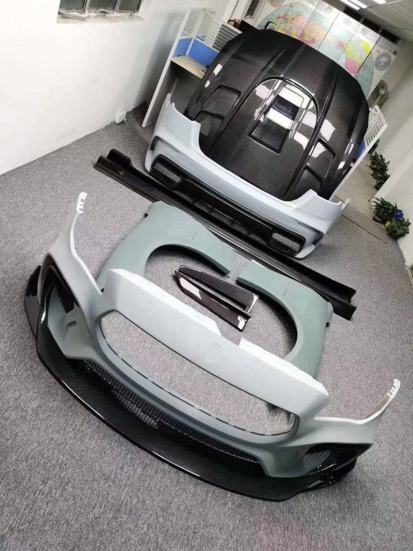 Body kit with carbon hood for Maserati Quattroporte 2013-2023 - image 1