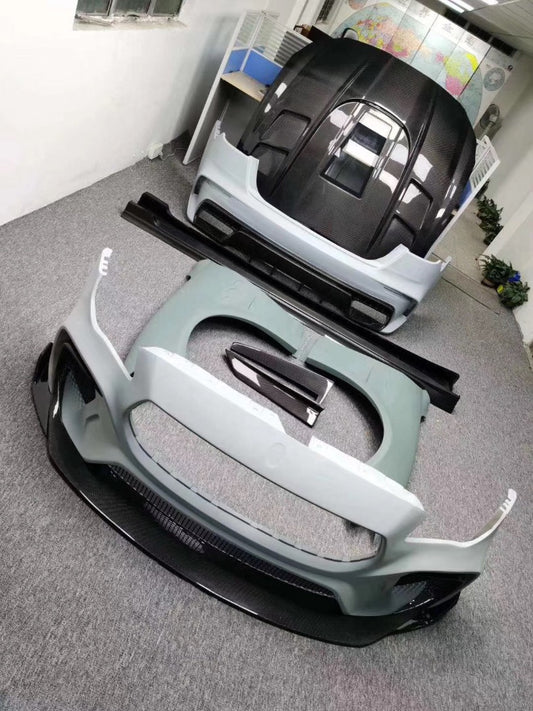 Body kit with carbon hood for Maserati Quattroporte 2013-2023 - image 1