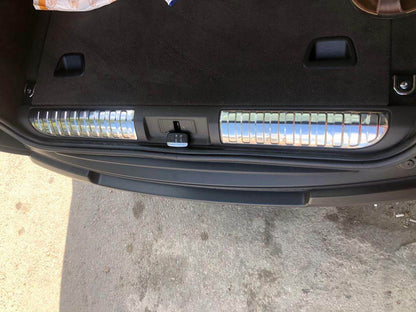 Rear sill pad (stainless) for Range Rover Sport 2013-2022 - Reelken Auto