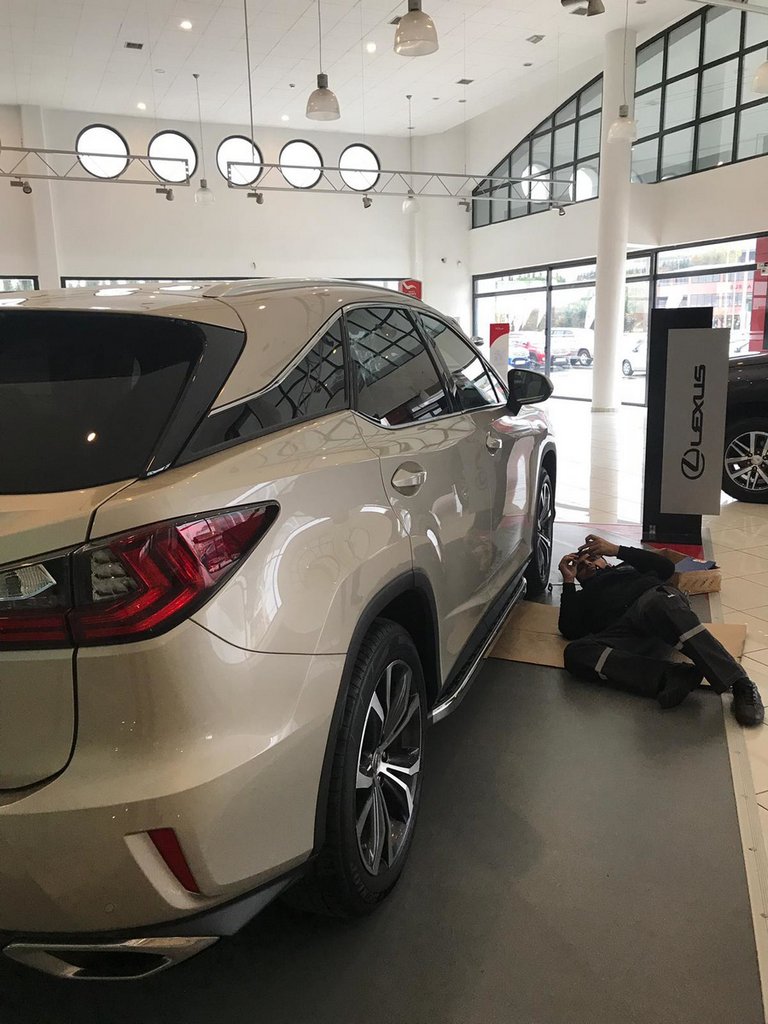 Side Steps BlackLine (2 pcs) for Lexus RX 2016-2022 - image 3