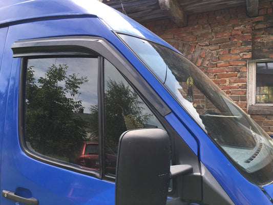 Window Deflectors (2 pcs, Sunplex Sport) for Volkswagen LT 1995-2006 - image 1