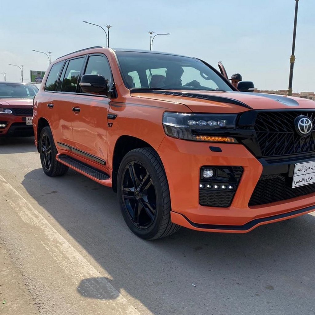 Front Headlights 2016+ (Bugatti) for Toyota Land Cruiser 200 2007-2021 - image 4