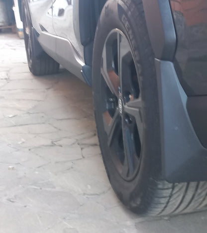 Original Premium Mud Flaps 2019-2023 (without side skirts, 4 pcs) for Toyota Rav 4 2019- - image 7