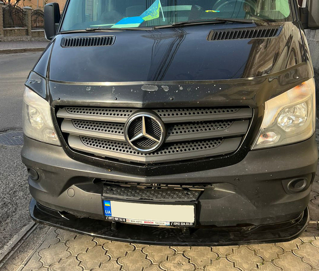 Front lip 2013-2018 (ABS) for Mercedes Sprinter W906 2006-2018 - image 3