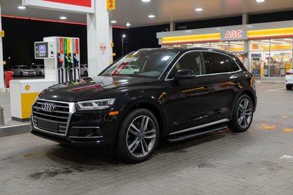 Side Steps Bosphorus Black (2 pcs, Aluminum) for Audi Q5 2017-2025 - image 1