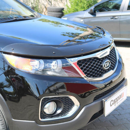Hood deflector 2009-2012 (EuroCap) for Kia Sorento II XM 2009-2014 - Reelken Auto