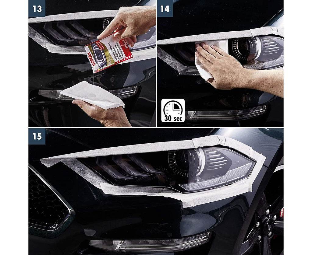 Sonax Plastic headlight polishing kit - Reelken Auto