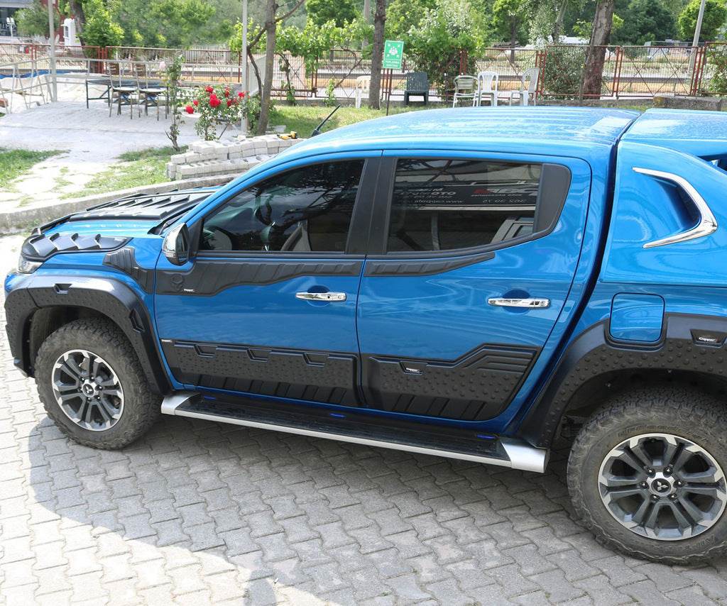 EuroCap door molding (6 pcs., ABS) for Fiat Fullback 2016↗ - Reelken Auto