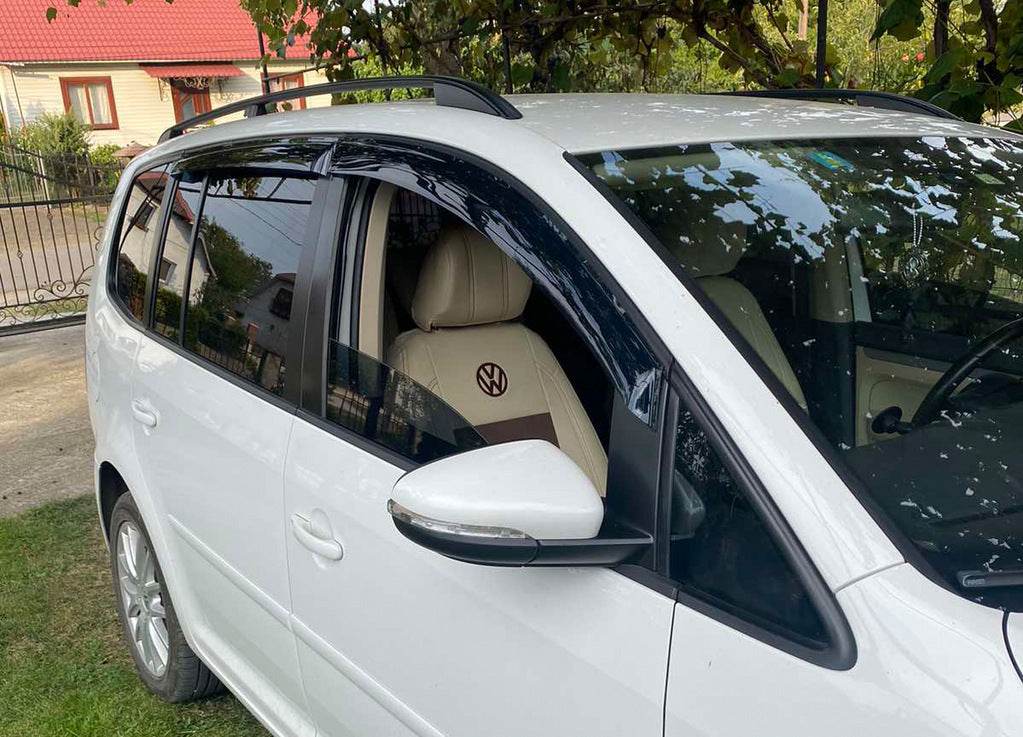 Deflectors (4-piece, HIC) for Volkswagen Touran 2015↗︎ - Reelken Auto