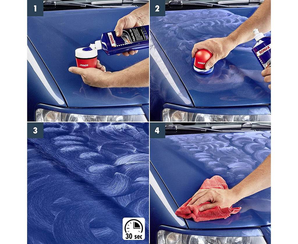 Sonax NanoPro Wax polish colored blue 250 ml - Reelken Auto