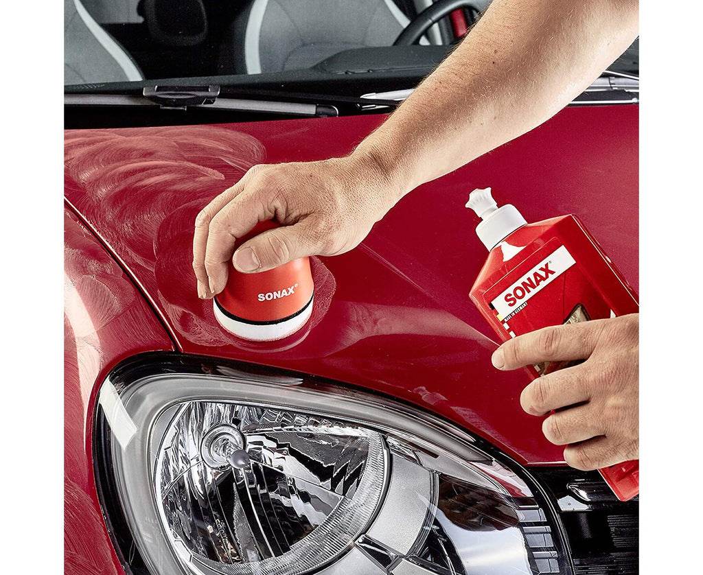 Sonax NanoPro Wax polish colored red 500ml - Reelken Auto