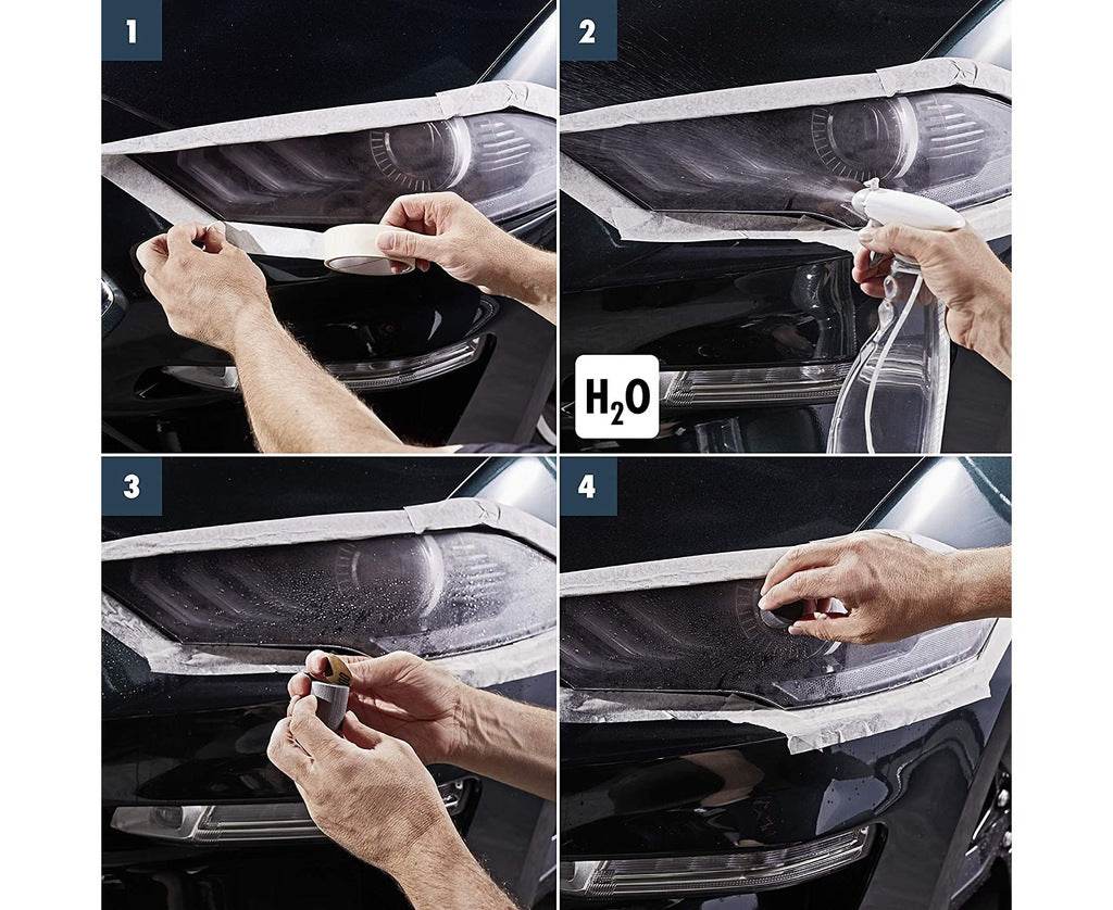 Sonax Plastic headlight polishing kit - Reelken Auto