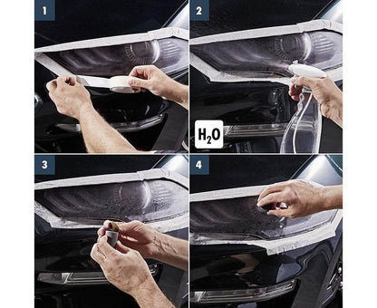 Sonax Plastic headlight polishing kit - Reelken Auto