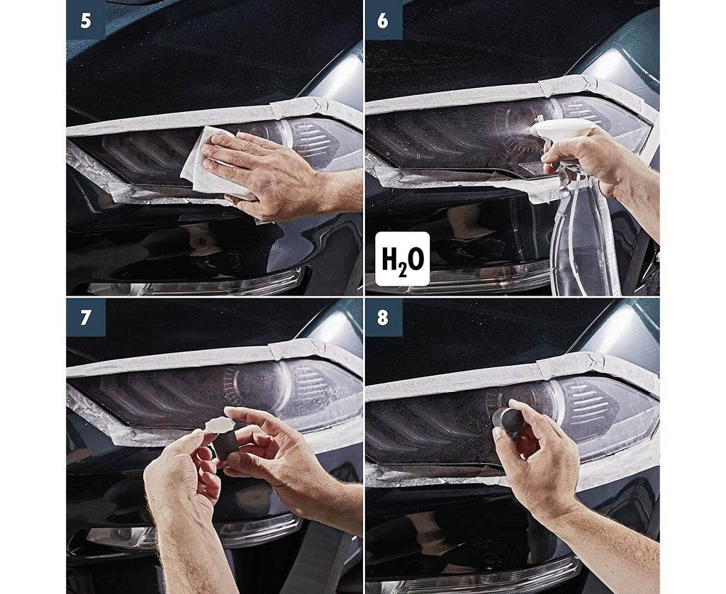 Sonax Plastic headlight polishing kit - Reelken Auto