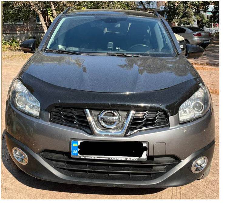 Fringing foglights with a recess (2 pcs, layer) for Nissan Qashqai 2010-2014 - Reelken Auto