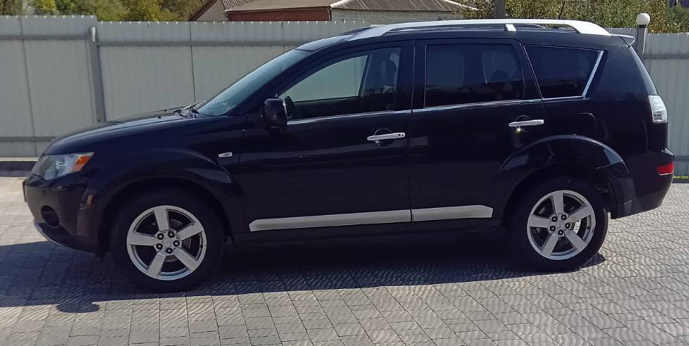 Window Trim (6 pcs, Stainless Steel) for Mitsubishi Outlander 2006-2012 - image 1