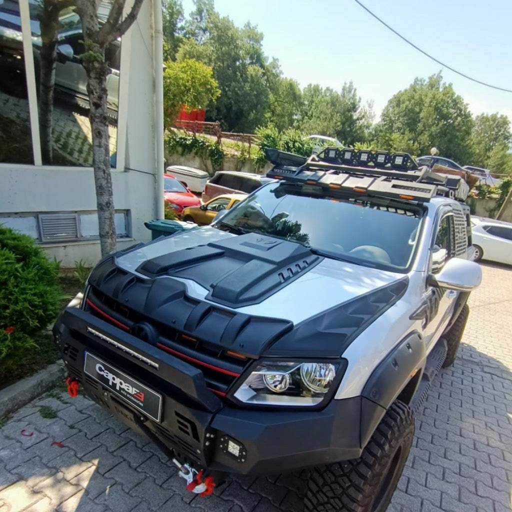 Bonnet lining (ABS) for Volkswagen Amarok 2010-2022 - Reelken Auto