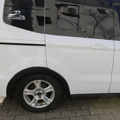 Wheel arch extenders (2014-2018, EuroCap) for Ford Courier 2014-2023 - Reelken Auto