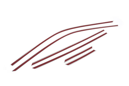 Upper window trim stainless steel (6 pcs) for Peugeot 2008 2019- - image 3