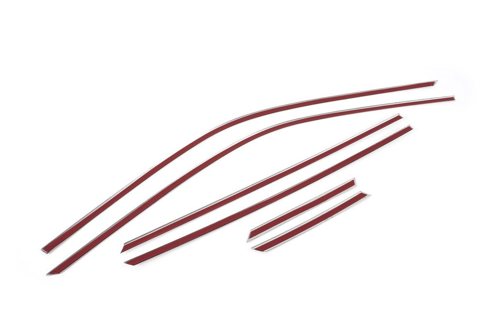 Upper window trim stainless steel (6 pcs) for Peugeot 2008 2019- - image 3