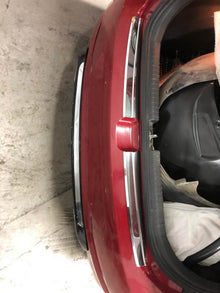 The trim on the rear bumper Carmos (Active, 2, stainless steel) for Hyundai I-20 2014-2020 - Reelken Auto