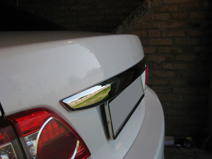 Chrome trim above license plate 2010-2013 (stainless steel) for Toyota Corolla 2007-2013 - image 3