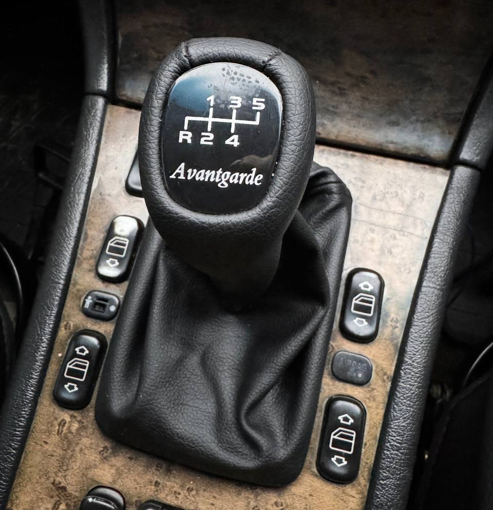 Gear shift boot and knob with frame (avantgarde) for Mercedes E-сlass W210 1995-2002 - image 10
