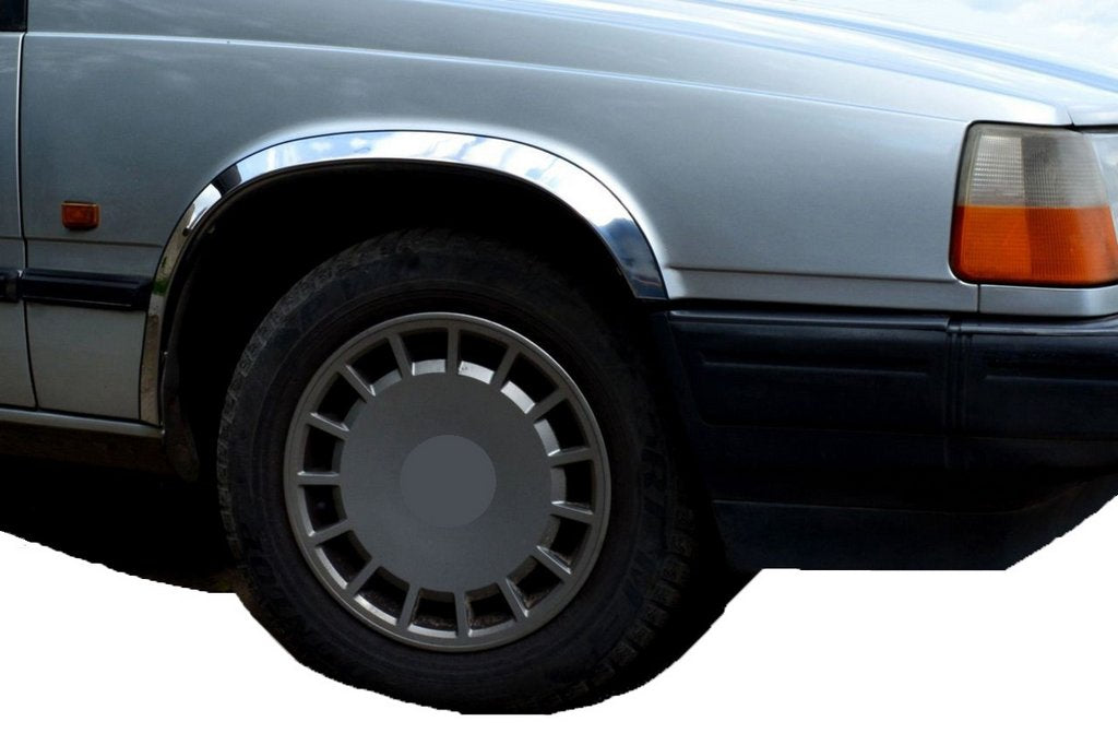 Stainless Steel Fender Trim (4 pcs) for Volvo 940/960 1990-1997 - image 1