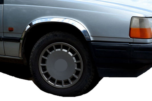 Stainless Steel Fender Trim (4 pcs) for Volvo 940/960 1990-1997 - image 1