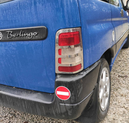 Trim on feet (2 PCs., stainless.) for Citroen Berlingo 1996-2008 - image 5