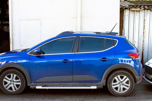 Full window trim set (14 pcs, stainless steel) for Dacia Sandero 2021- - image 2