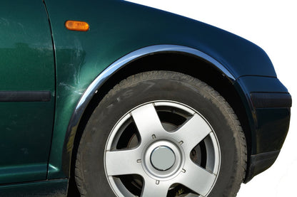 Fender flares (4 pcs, stainless steel) for Volkswagen Golf 4 1997-2006 - image 1
