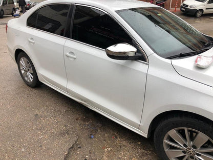 Covers on mirrors for EU (2 pcs., stainless steel) for Volkswagen Jetta 2011-2018 - image 7