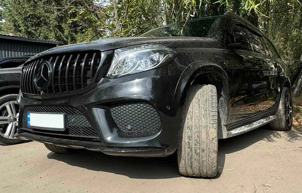 Front Grille GT Panamericana Black (for GLS) for Mercedes GL/GLS сlass X166 2012-2019 - image 2