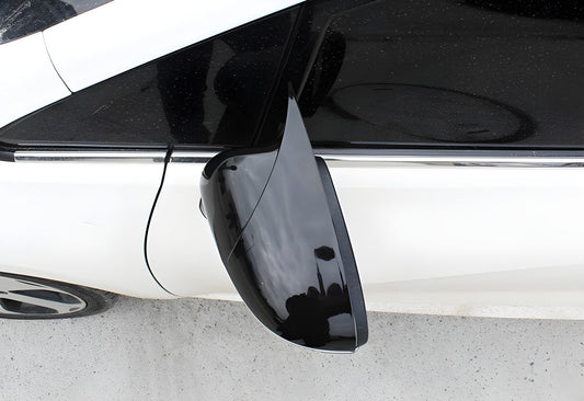 Covers for mirrors BMW-Style (With rotation, 2 pcs.) for Kia Rio 2012-2017 - image 1