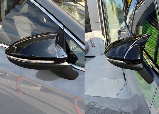 Mirror Covers RLine-Look (2 pcs) for Volkswagen Golf 8 2019- - image 2