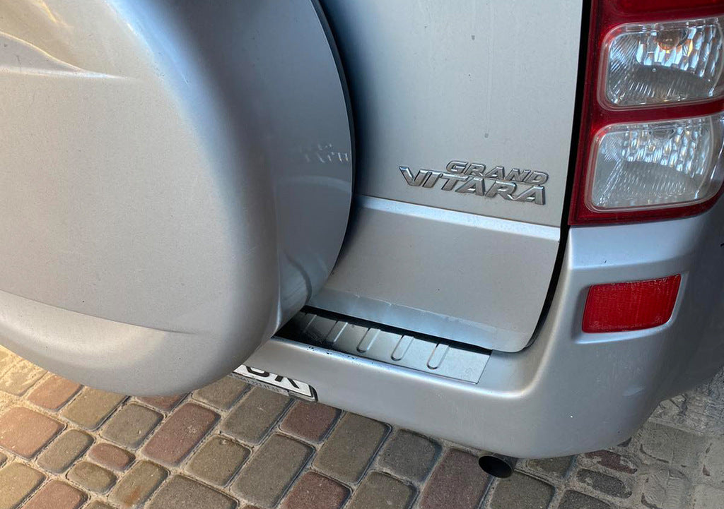 Rear Bumper Protector Carmos (Stainless Steel) for Suzuki Grand Vitara 2005-2017 - image 4