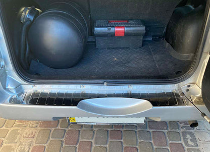 Rear Bumper Protector Carmos (Stainless Steel) for Suzuki Grand Vitara 2005-2017 - image 1