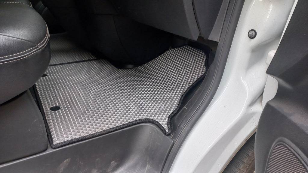 Mats (2 pcs, EVA, grey) for Opel Vivaro 2015-2019 - Reelken Auto